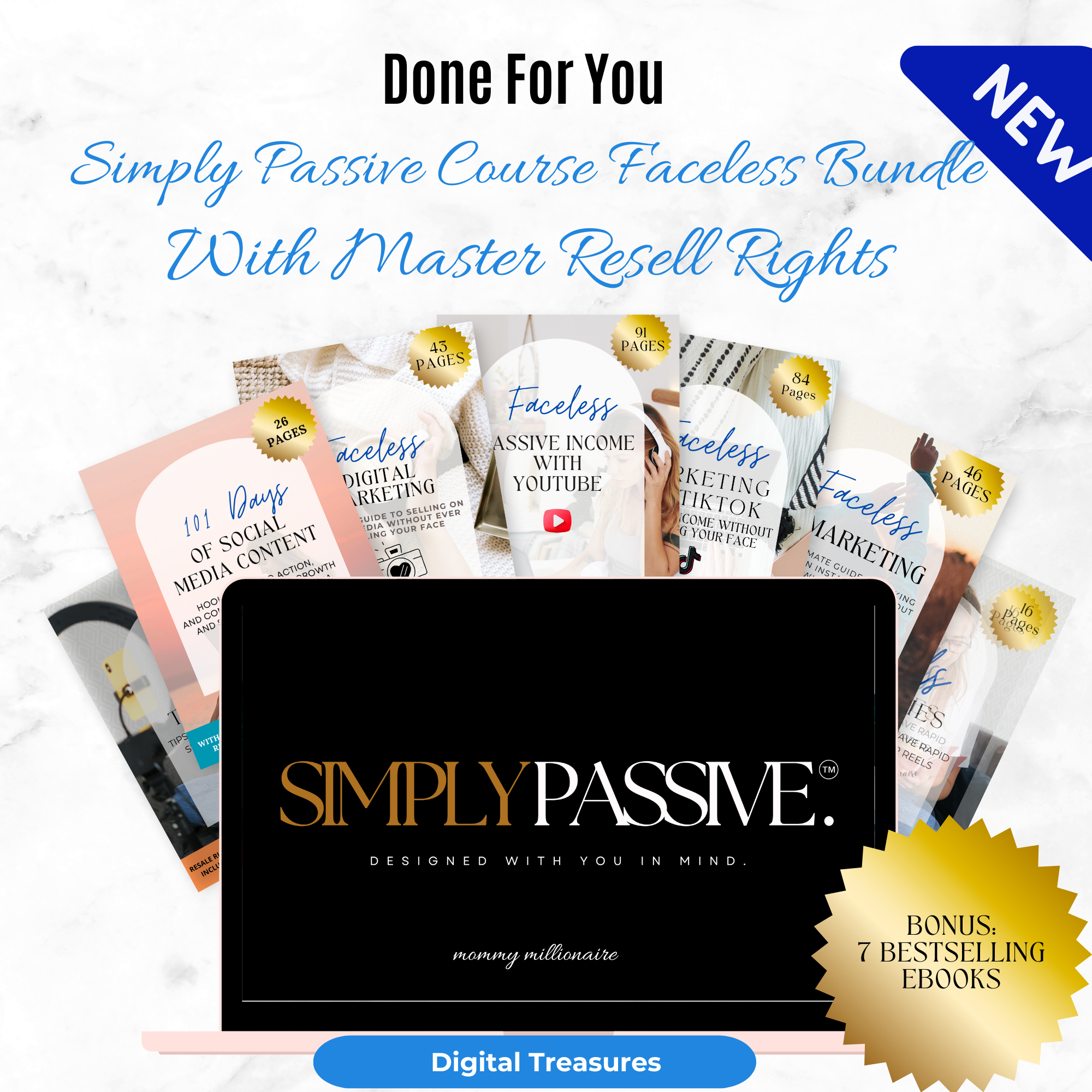 Simply Passive Digital Marketing Course with Bundle