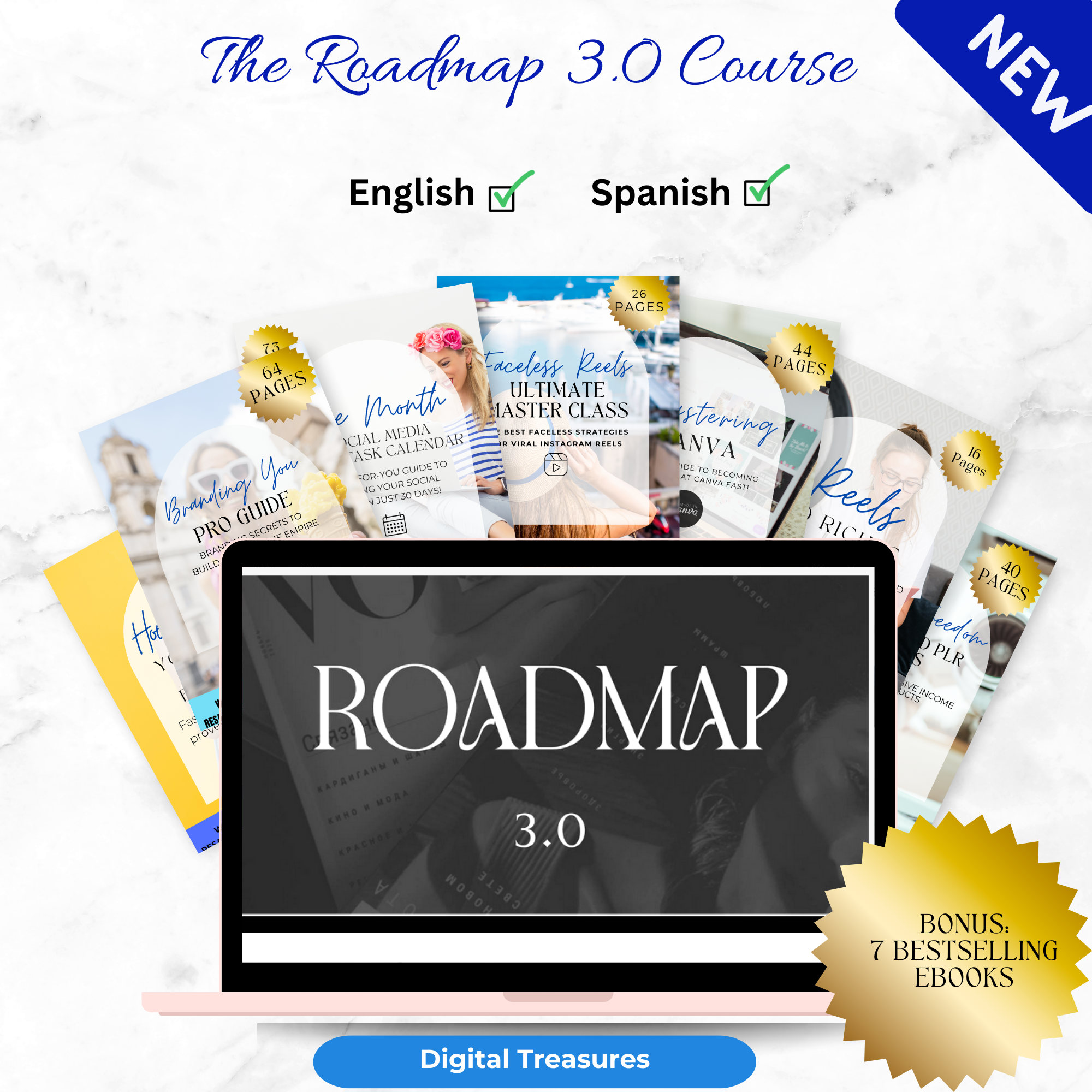 Roadmap to Riches (version 3.0) Digital Marketing Course with Master Resell Rights Bundle